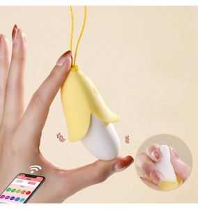 MizzZee - Fierce Banana Vibrating Egg (Support APP Mini Programs - Chargeable)